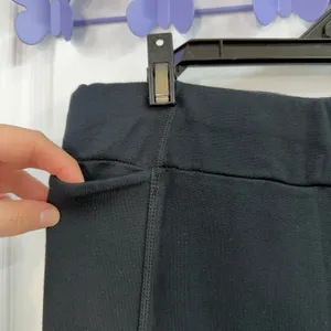 Fabletics black‎ ankle zip tummy control pocket stretch active athletic leggings thumbnail 2