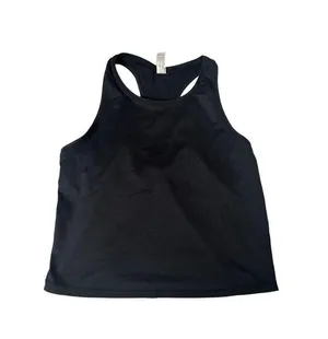 90 degree black workout tank size large thumbnail 1