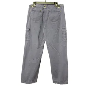 Athleta Cargo Pants Women's Blue Straight Leg Cargo‎ Pants, 12 thumbnail 7