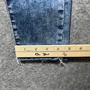 Gap Denim Favorite Jegging‎ Medium Wash Skinny Jeans Raw Hem Size 28 Regular thumbnail 4