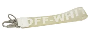 Off-White Industrial clear keychain lanyard With Clasp Heavy Duty Secure Clasp‎ thumbnail 1