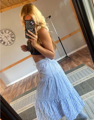 J. Crew Tiered Ruffle Maxi Skirt  thumbnail 4