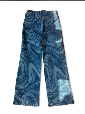 art class Blue Swirl Wide Leg Jeans thumbnail 5