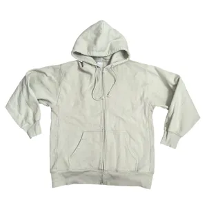 Tna Zip Hoodie Women Medium Green Excellent Cozy Fleece Boyfriend Sweatshirt thumbnail 1