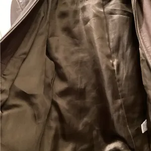 Brown Leather Jacket by Tribeca large thumbnail 6