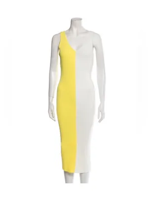 Staud Dress Yellow Size XS thumbnail 4