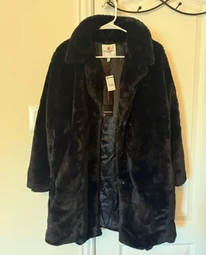 Urban republic women’s faux fur long coat thumbnail 2