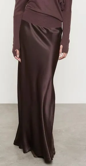 New Enza Costa Silk Full Length Skirt thumbnail 1