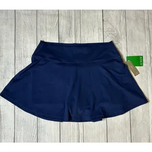 J.Crew Active Skort Navy Blue Athletic‎ Tennis Golf Skirt Large thumbnail 2
