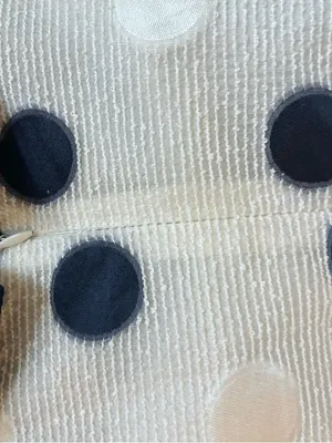 Like new women Sleeveless Polka Dot Dress with Navy Collar size XS thumbnail 4