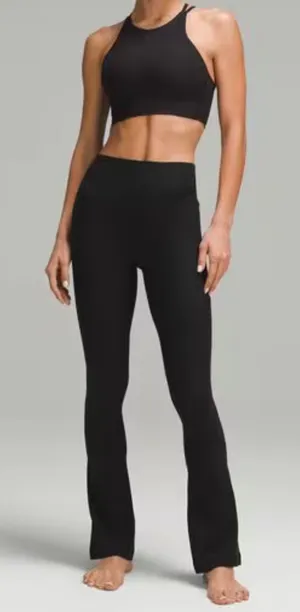 Lululemon Align High Rise Ribbed mini flare pants size 6 thumbnail 1
