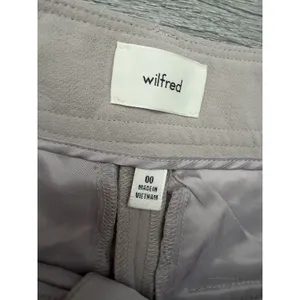 Aritzia Wilfred Bridger Cargo Pants Women's 00 Ashen Wide Leg Crepette thumbnail 4