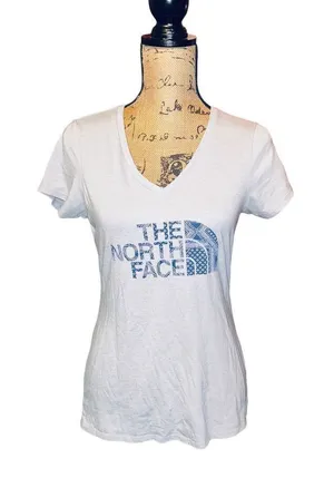 The North Face Gray T-shirt Womens Size S thumbnail 1