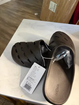 Men's Brown Slip-On Clog Sandals thumbnail 5