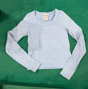 Long Sleeve Top Blue No Boundaries thumbnail 1
