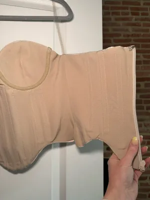 Pretty Little Thing Corset Satin Top thumbnail 9