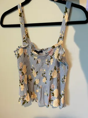 American Eagle Floral Top thumbnail 4