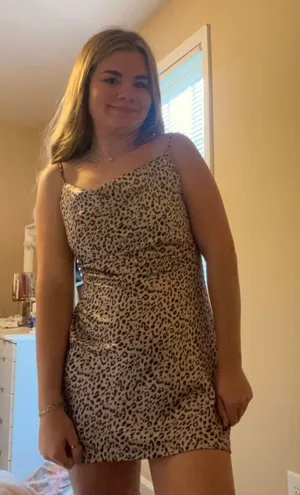 Leopard Mini Dress thumbnail 1