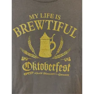 Disney Epcot World Showcase Germany Ocktoberfest LIFE IS BREWTIFUL Shirt XXL(059 thumbnail 2