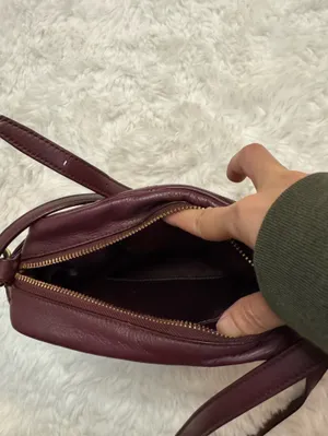 Coach Burgundy Leather Camera Crossbody with Gold Hardware thumbnail 10