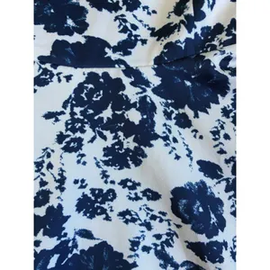 Lulus Navy‎ Blue White Floral High Neck Skater Dress LD9225Y Womens Medium thumbnail 8
