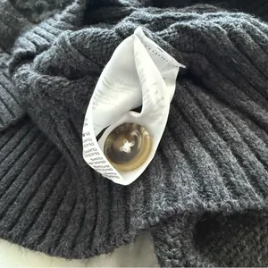 MAEVE By Anthropologie Charcoal Cable Knit Cardigan • Sz S thumbnail 8