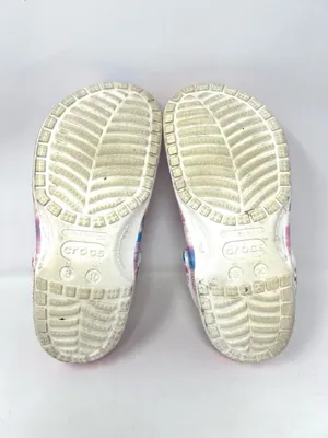 Crocs Classic Clogs Tie-Dye Pink Blue w/ Jibbitz | Men’s 8 / Women’s 10 thumbnail 6