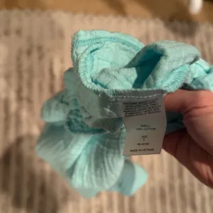 Vitamin A Aqua Blue Cotton Gauze Lounge Shorts Women's Sz S Elastic Waist Casual thumbnail 5