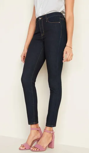 Old Navy Rockstar Super Skinny High Rise Jeans thumbnail 1