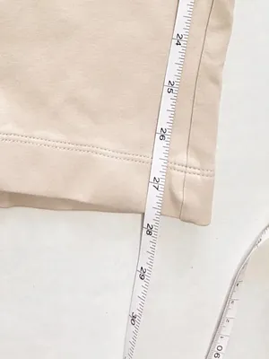 Old Navy High-Waisted Wide-Leg Fleece Sweatpants Lounge Wear - XXL - Light Beige thumbnail 6
