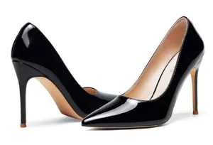 Elegant Black Stiletto Heels Size 7 thumbnail 1