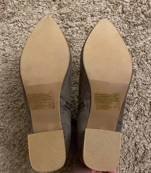 Taupe Faux Suede Block Heel Booties thumbnail 8