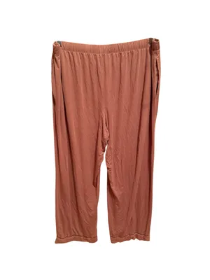 Victoria's Secret Terracotta Wide-Leg Lounge Pants thumbnail 2