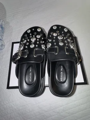 Alexander Wang Azalea Wang Studded platform clogs thumbnail 3
