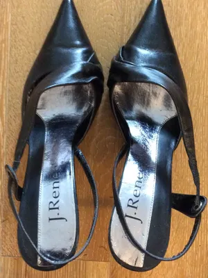 J. Renee Heel with a twist front slingback Euro size 40 fair condition thumbnail 10