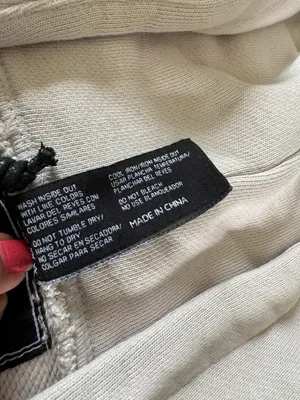 Women’s Terry Oversized Hoodie - Moonstone,Size Medium thumbnail 7