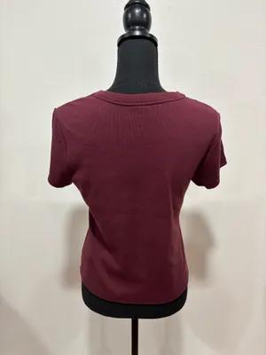 Old Navy Maroon Top thumbnail 2