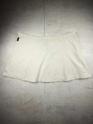 Nike Court Tennis Skort White Athletic Skirt‎ Built In Shorts Size M thumbnail 2