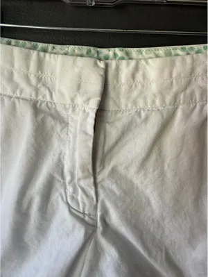 J.Crew White Cotton Chino Shorts Size 8 thumbnail 4