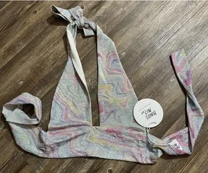 Princess Polly xx multicolor shimmer Solace top‎ Multi nwt thumbnail 1