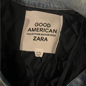 Zara & Good American Denim Shacket NWT Size Medium. Stunning and Rare!! thumbnail 4