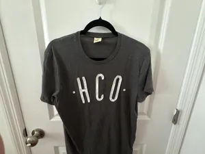 Hollister Co. Dark Gray Graphic Logo T-Shirt Size M thumbnail 6