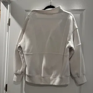 White Amazon Quarter-Zip Sweatshirt thumbnail 2