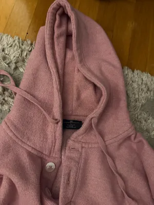 Vintage Beach Hoodie Pink Size L thumbnail 3