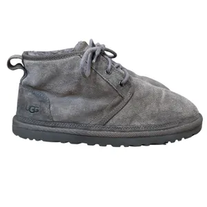 UGG Neumel Charcoal Gray Suede Chukka Ankle Boots Womens Size 10 Lace Up Booties thumbnail 2