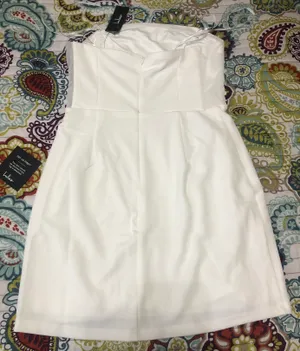 Lulus NWT Loving the Feeling White Strapless Bodycon Mini Dress thumbnail 6