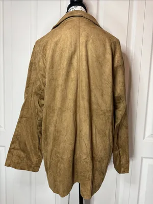 Cider Oversized Suede Button-Front Jacket thumbnail 7