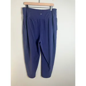 Halara Breezeful High Waisted Crossover Pocket Quick‎ Dry Pants Patriot Blue 1X thumbnail 6