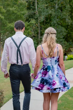 Speechless Floral Homecoming/prom Dress thumbnail 6