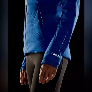 Lululemon Down For It All Jacket Winter Coat Pipe Dream Blue Size 12 NWT thumbnail 14